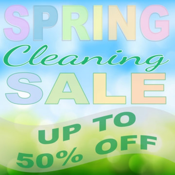 50%+ OFF Spring Clean Out Sale - Prices Have Been Slashed 50% Or More!!